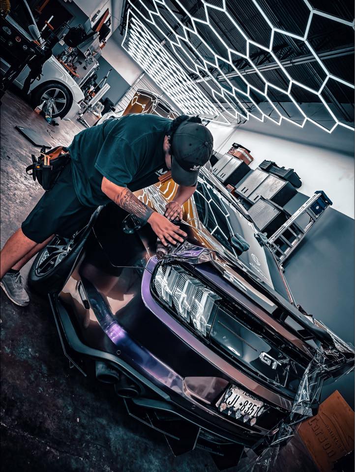 Custom PPF install on Mustang GT at Lucky Wrapz